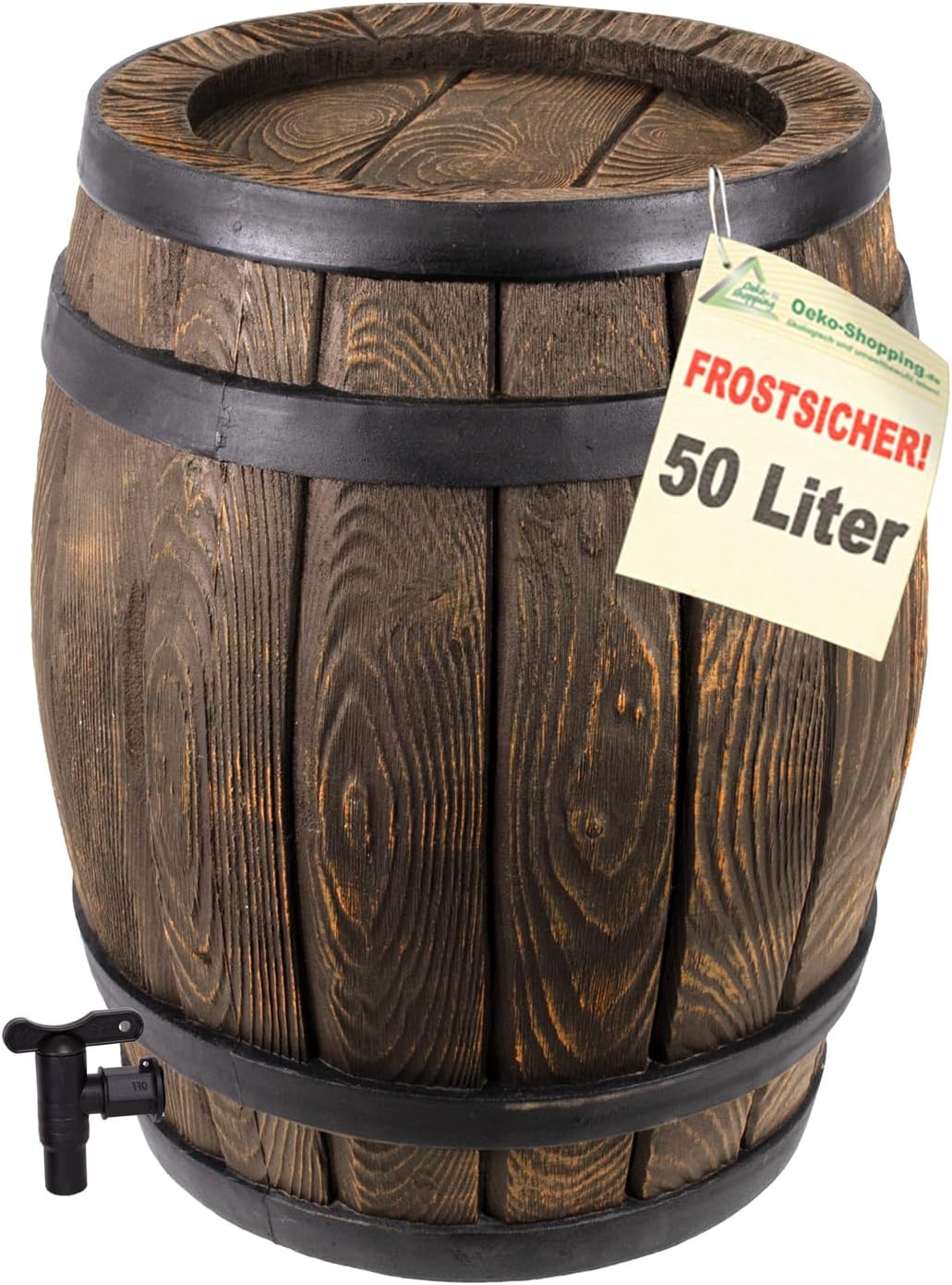 Regenwassertonne Eichenfass, 50L