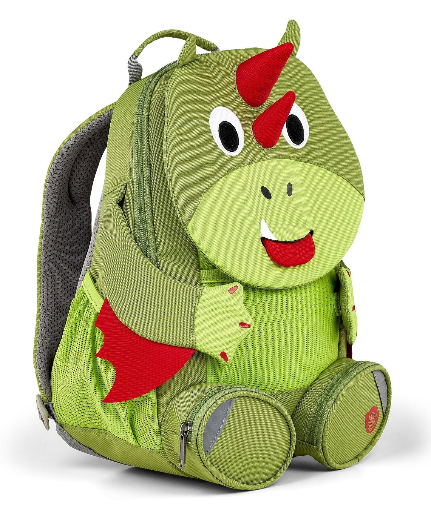 Kindergartenrucksack Grosser Freund, 8 L Drache - Grün