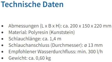 Wasserspeier-Figur Froschpaar für Teich und Garten