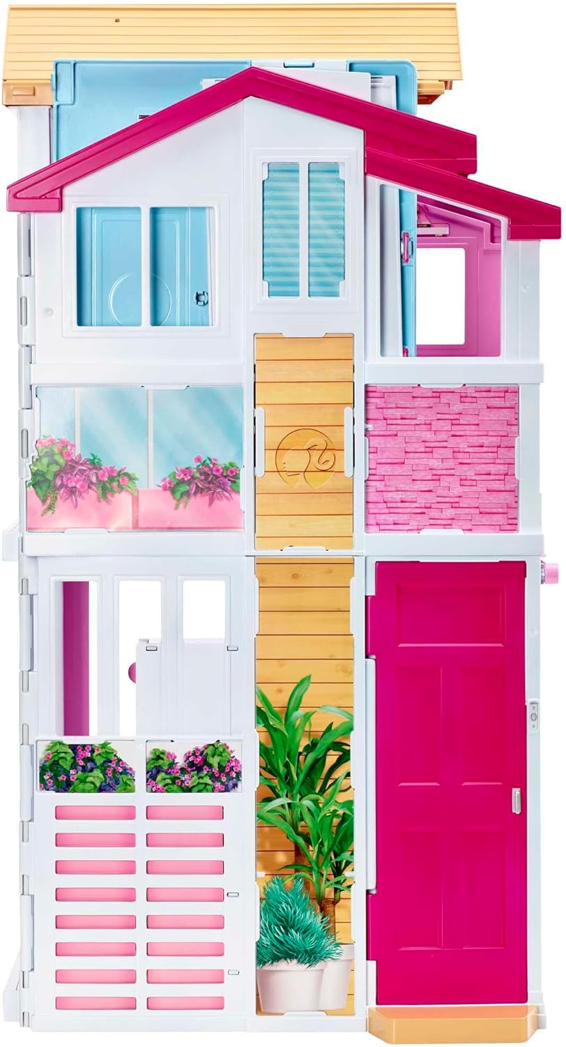 Traumvilla Stadthaus Spielset, Rosa-weiss