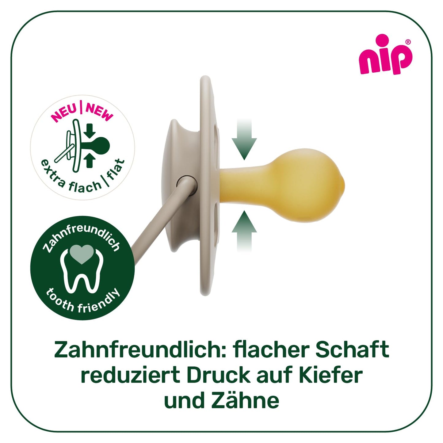 Leuchtender Schnuller im 4er-Pack (0-6 Monate), lila/rot Grösse 1 (0-6 Monate)