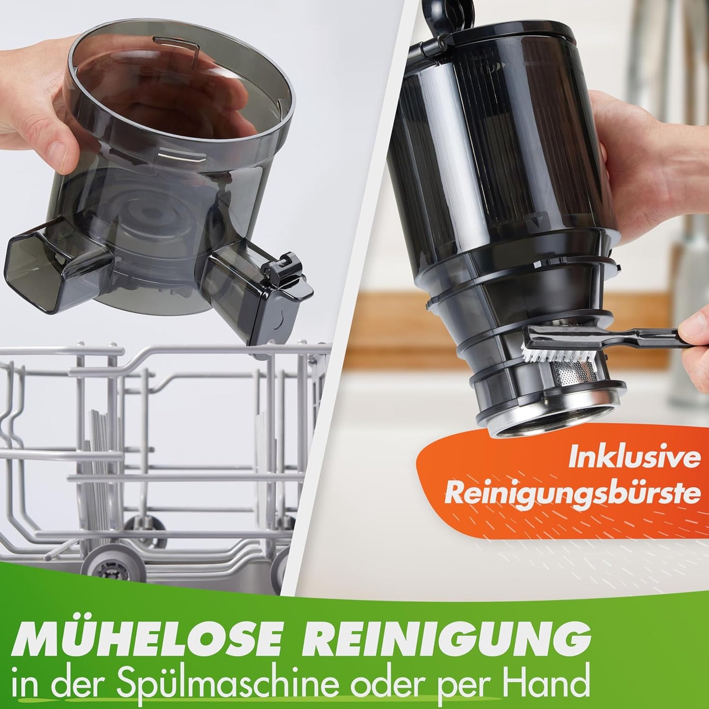 Slow Juicer, Schwarz