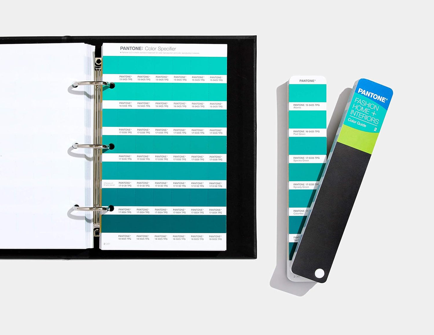 FHIP230A Color Specifier & Guide Set mit herausnehmbaren Chips, Braun