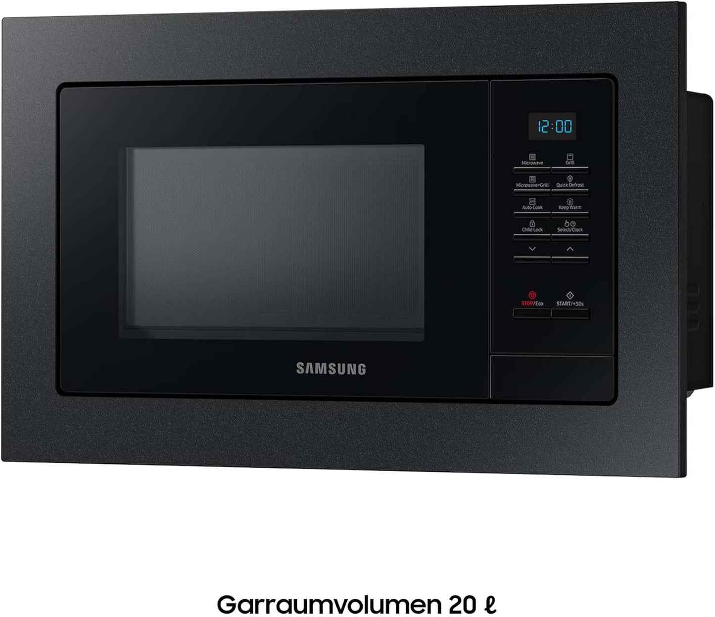 Einbau-Mikrowelle mit Grill