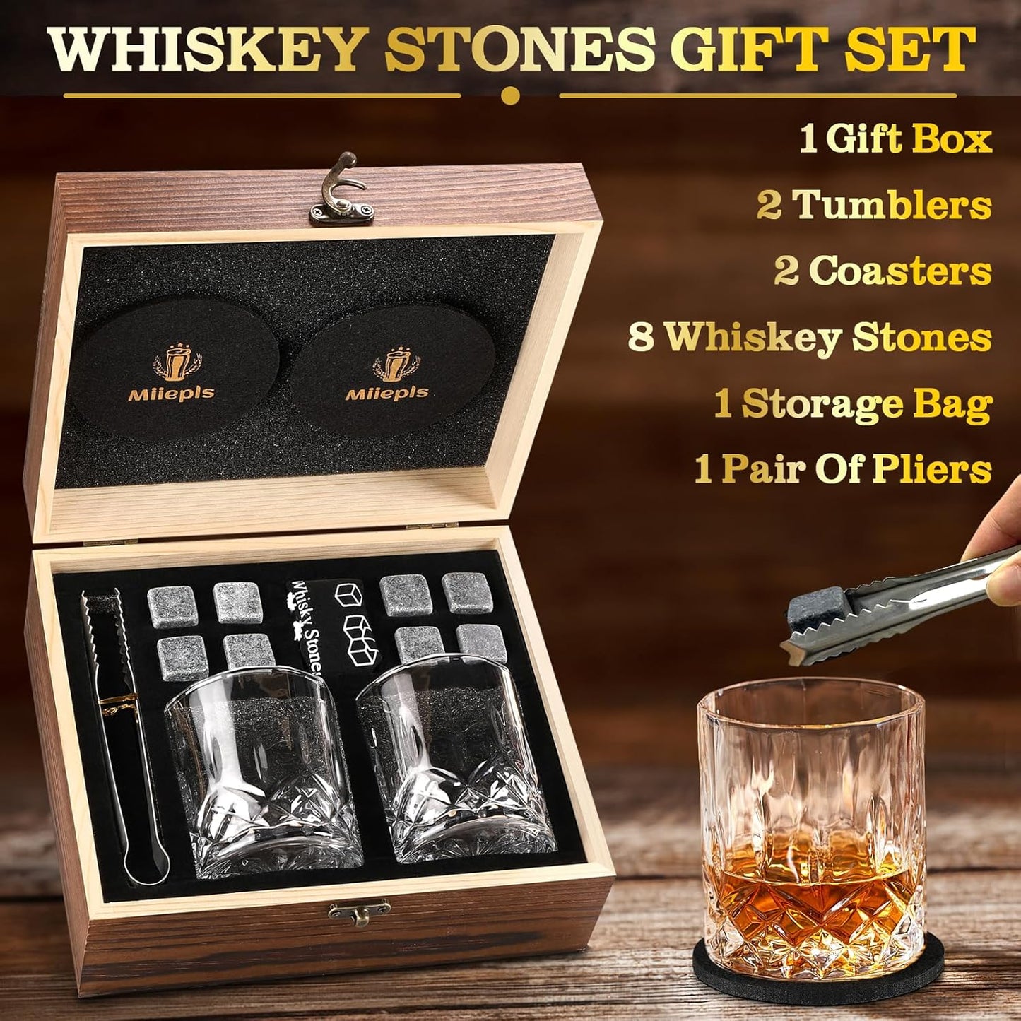Whisky Gläser Geschenk-Set