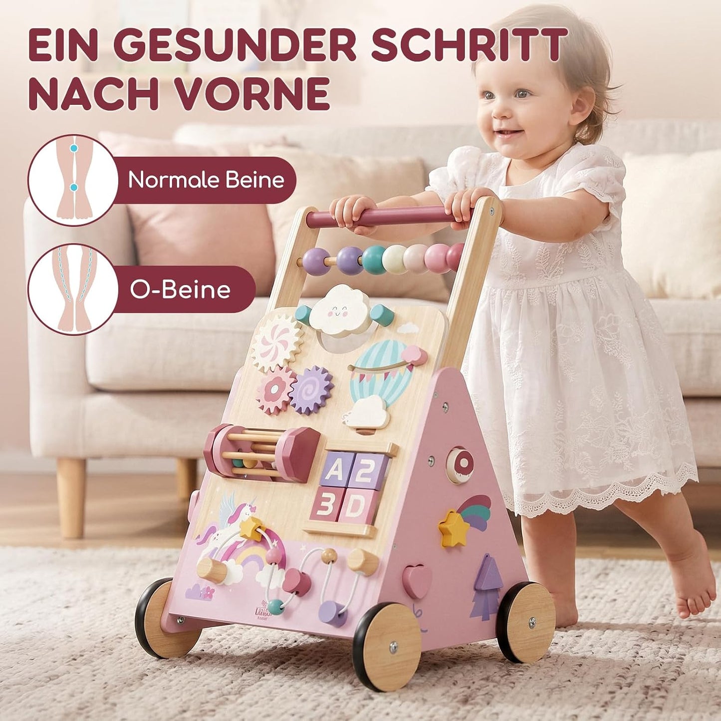 Einhorn-Laufwagen