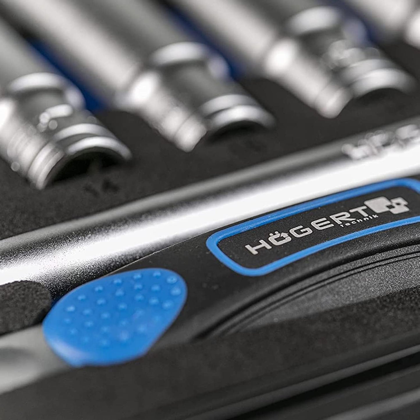 Werkzeugset Steckschlüssel HT1R465, 36 teilig