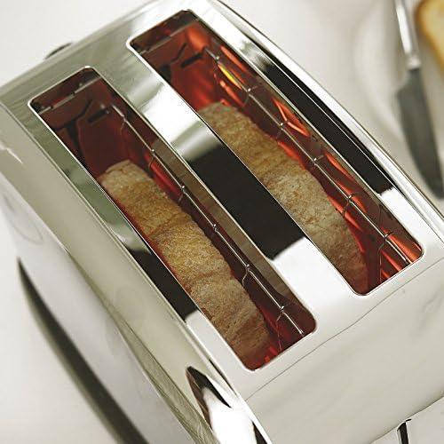 23311-56 Victory Toaster mit extra breiten Schlitzen, Edelstahl Chrom Poliert Ohne Aufsatz
