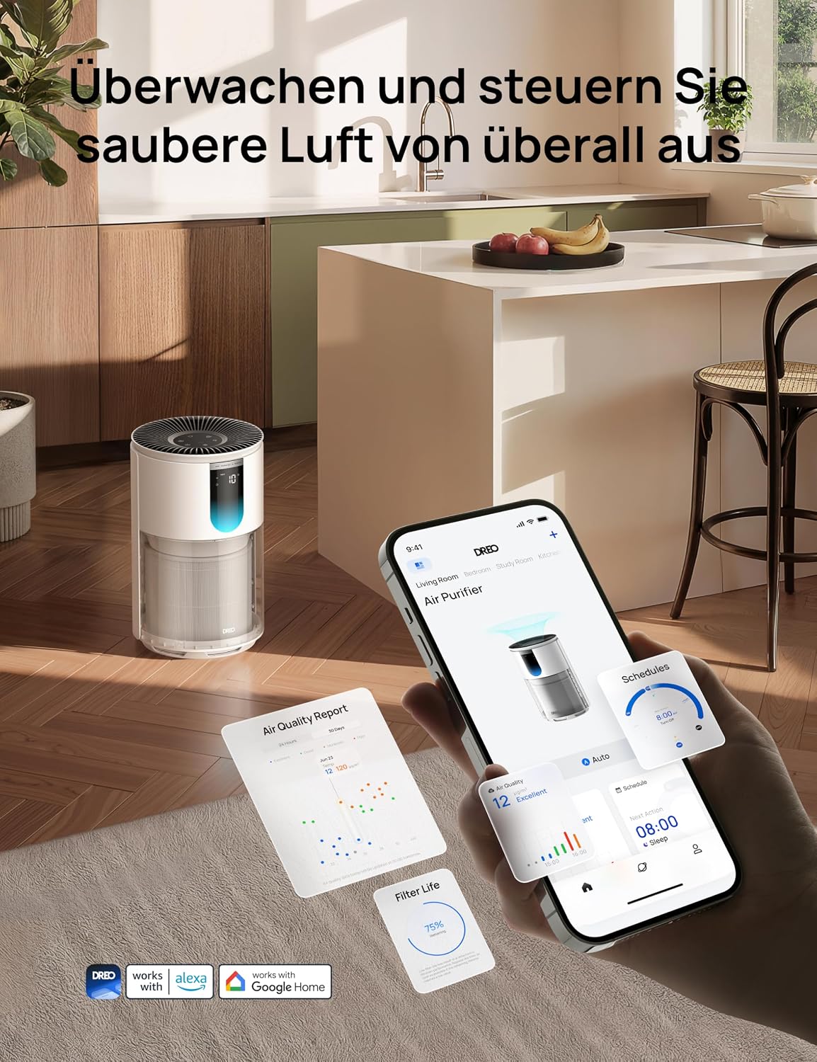 Luftreiniger mit HEPA-Filter