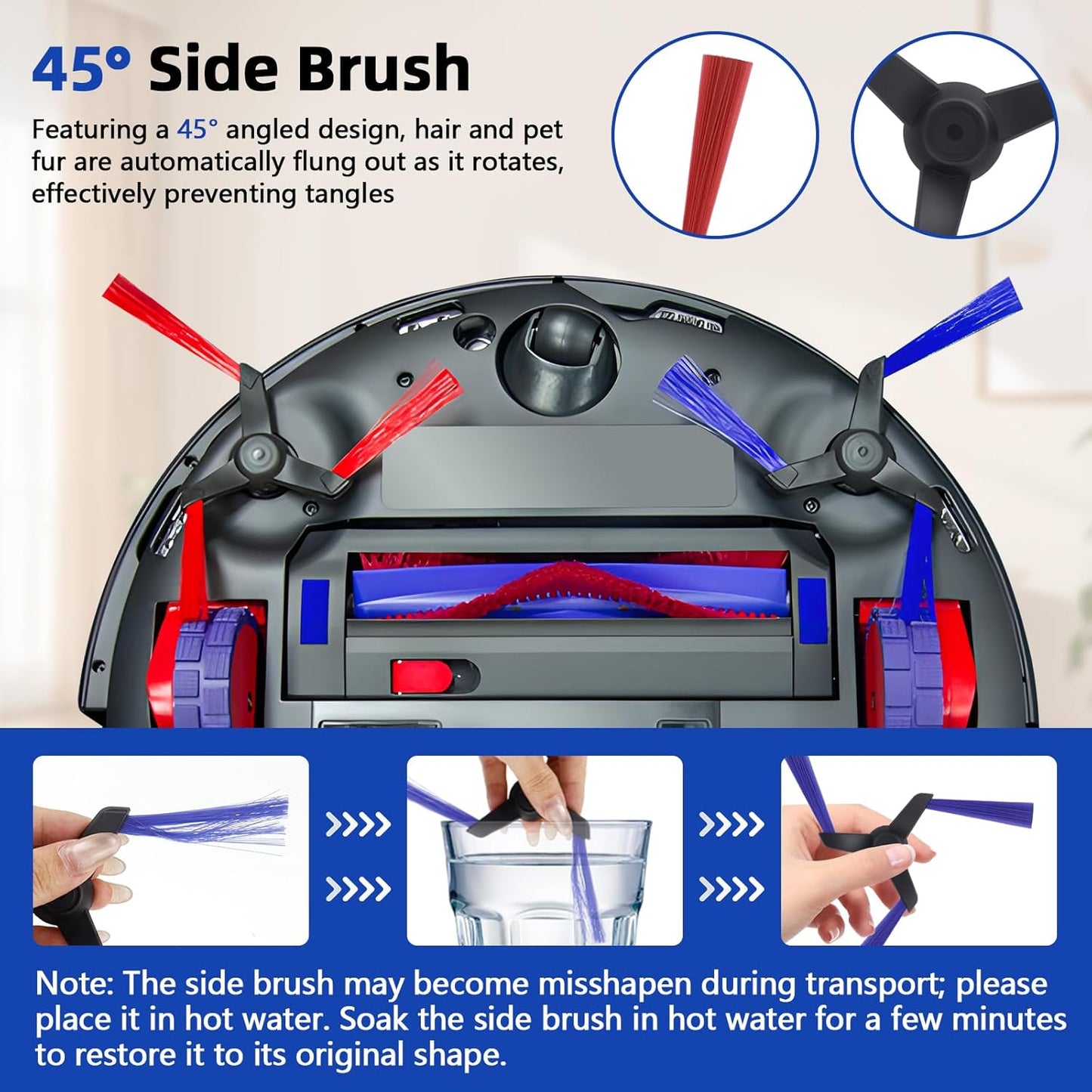 18-teiliges Ersatzteil-Set für Dyson Spot+ Scrub AI