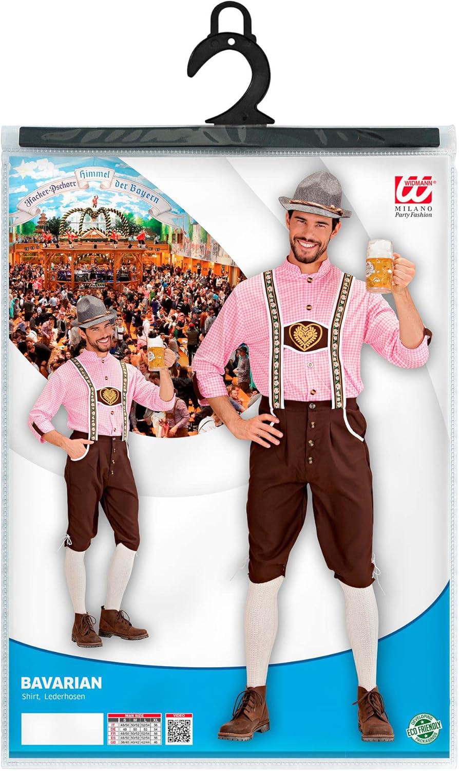 Kostüm Bayer mit Trachtenhose, L