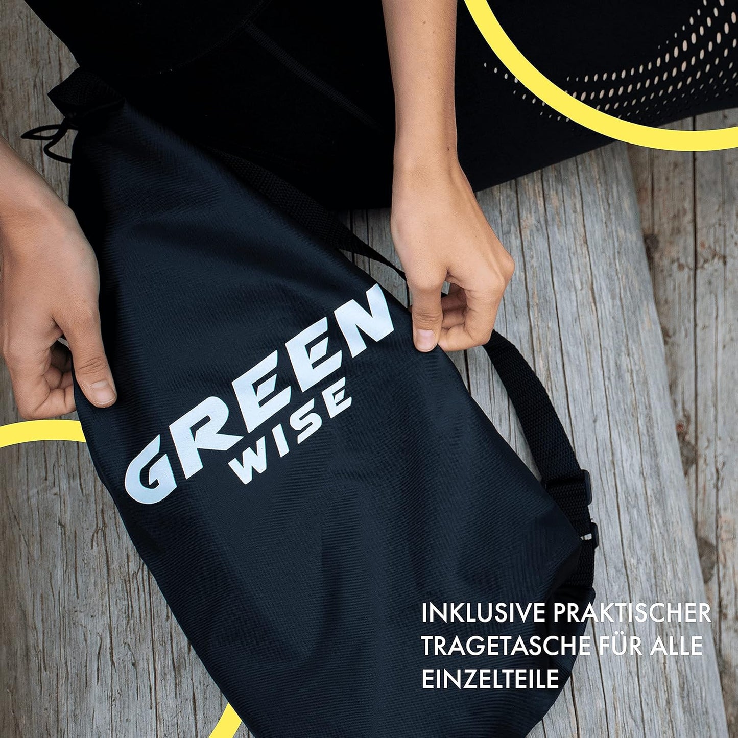 Hula Hoop Reifen mit Tragetasche