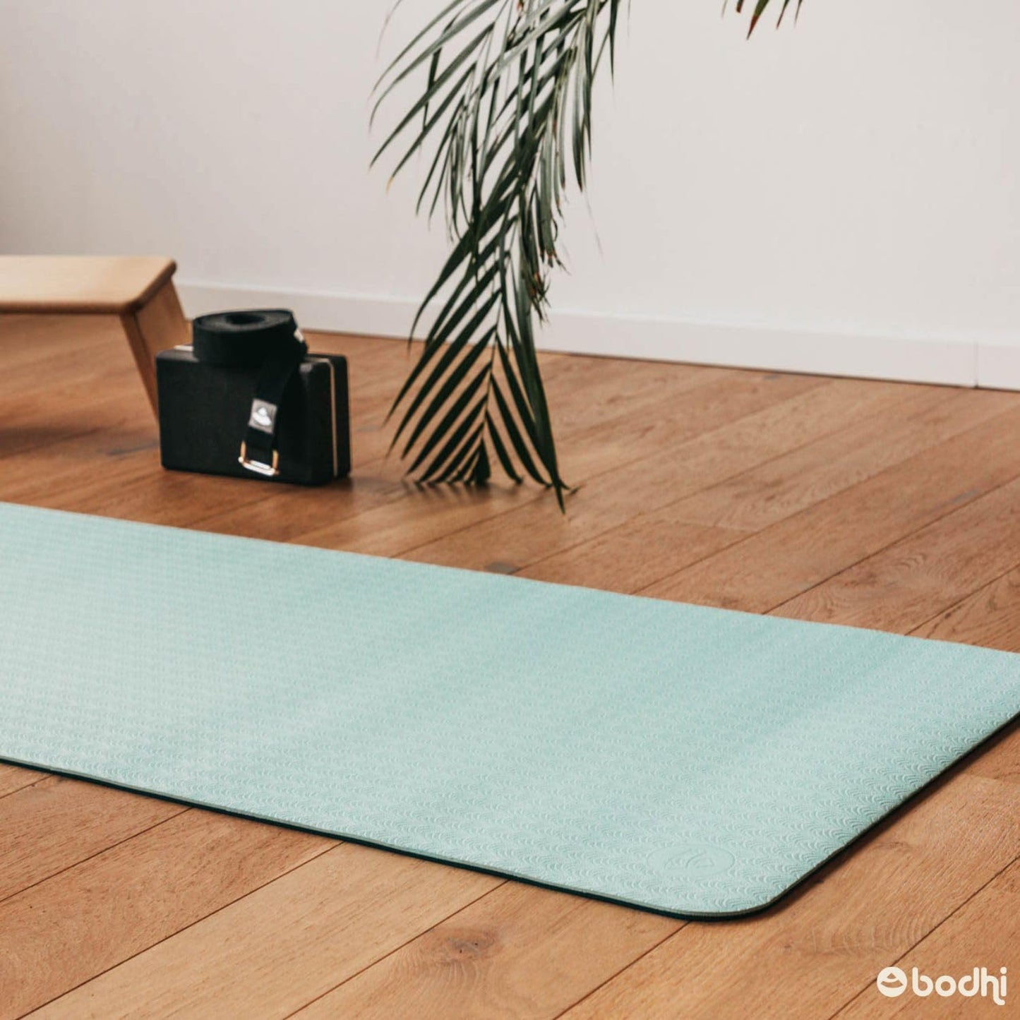 Rutschfeste Yogamatte Lotus Pro, Aqua/Teal