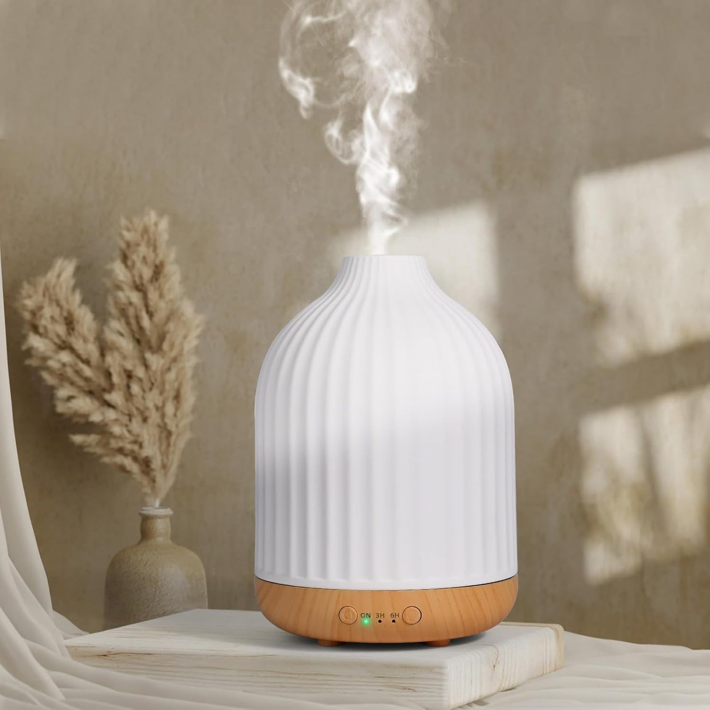 Aroma Diffuser mit Timer, Weiß 250ml
