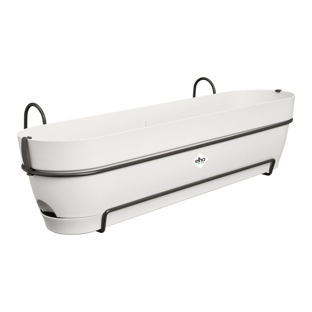 Vibia Campana Allin1 Balkonkasten mit Wasserreservoir, Seidenweiss 70 cm