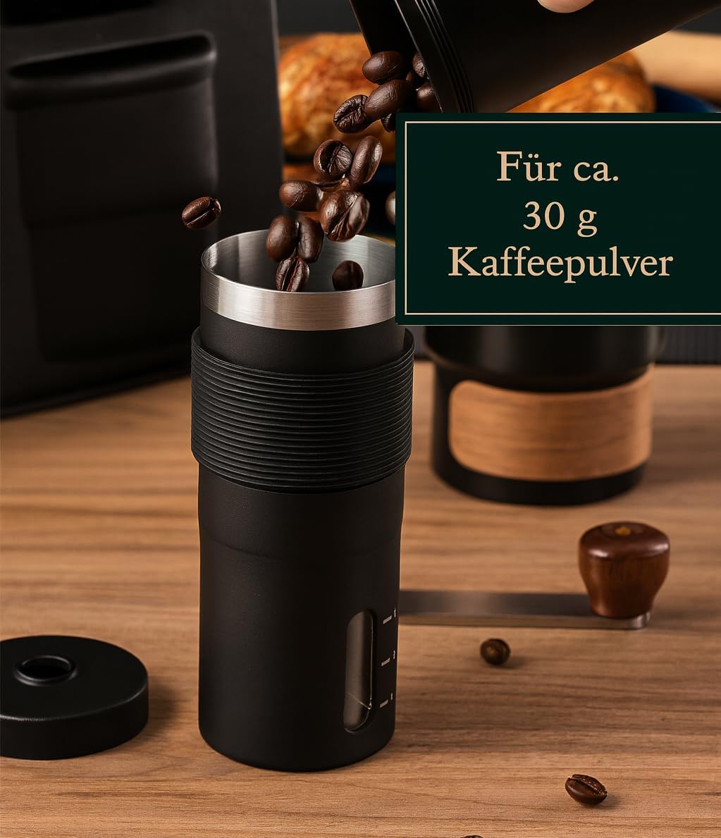 Manuelle Kaffeemühle, Schwarz