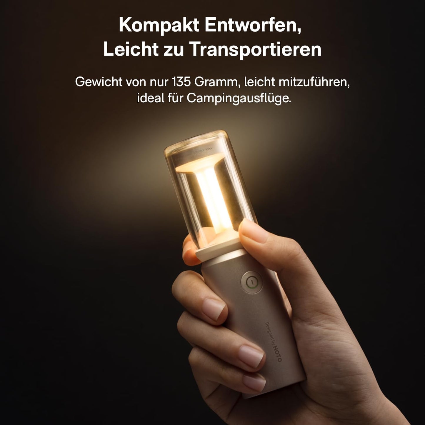 Campinglampe mit 3 Modi