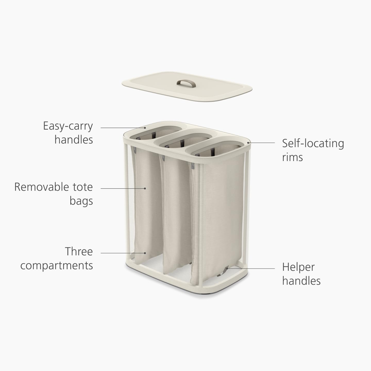 Tota, Trio Ecru 90 liters