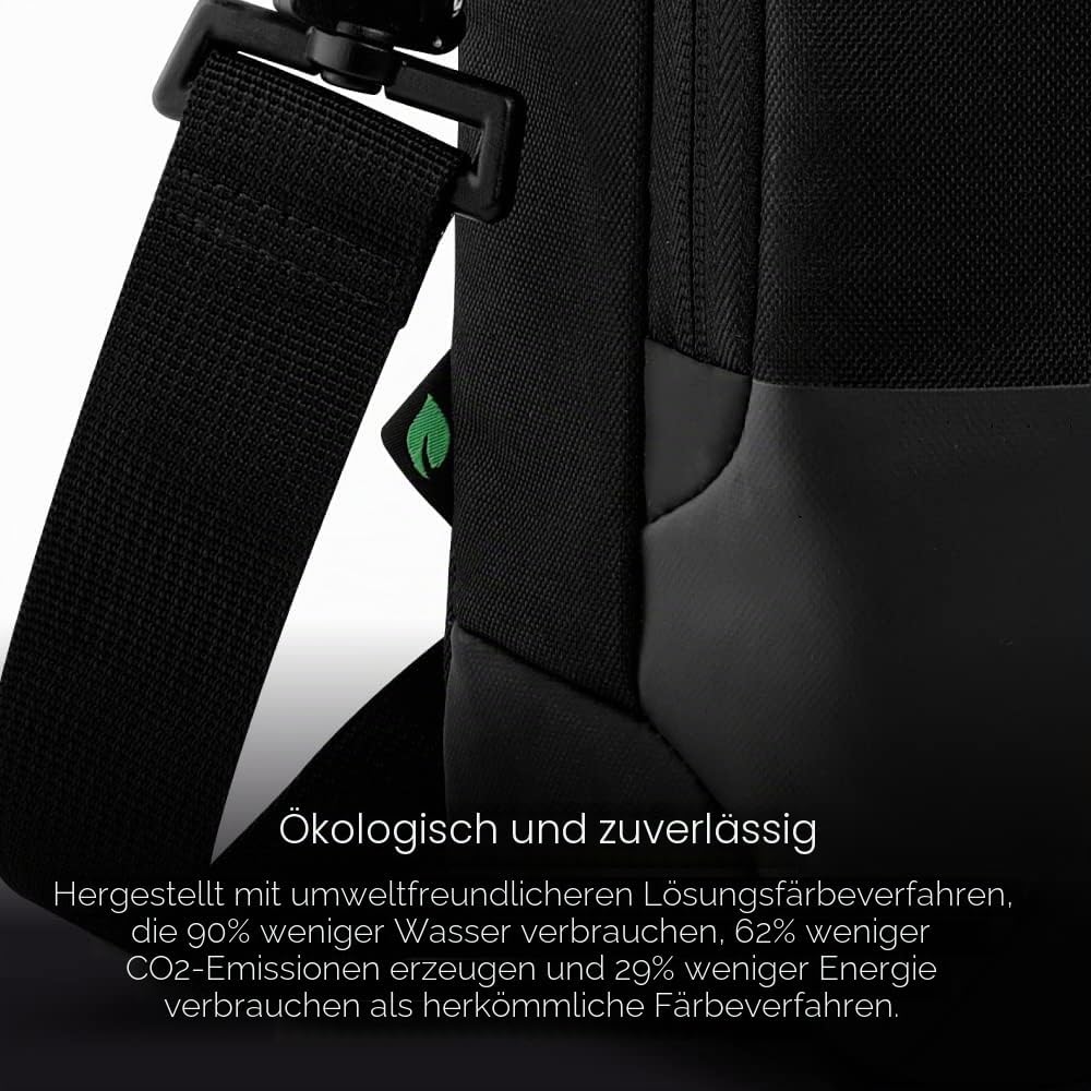Pro Slim Aktentasche für 15.6 Zoll Laptops, Pro Slim Aktentasche Schwarz bis max. 15.6 Zoll (39.62cm)