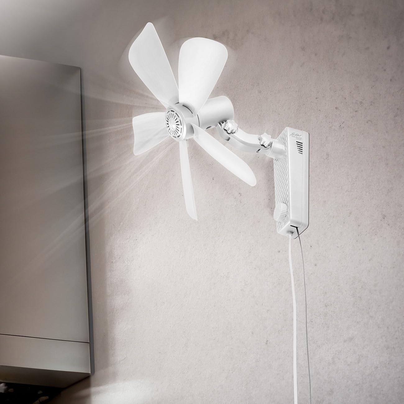 2er-Set Wand-Ventilator