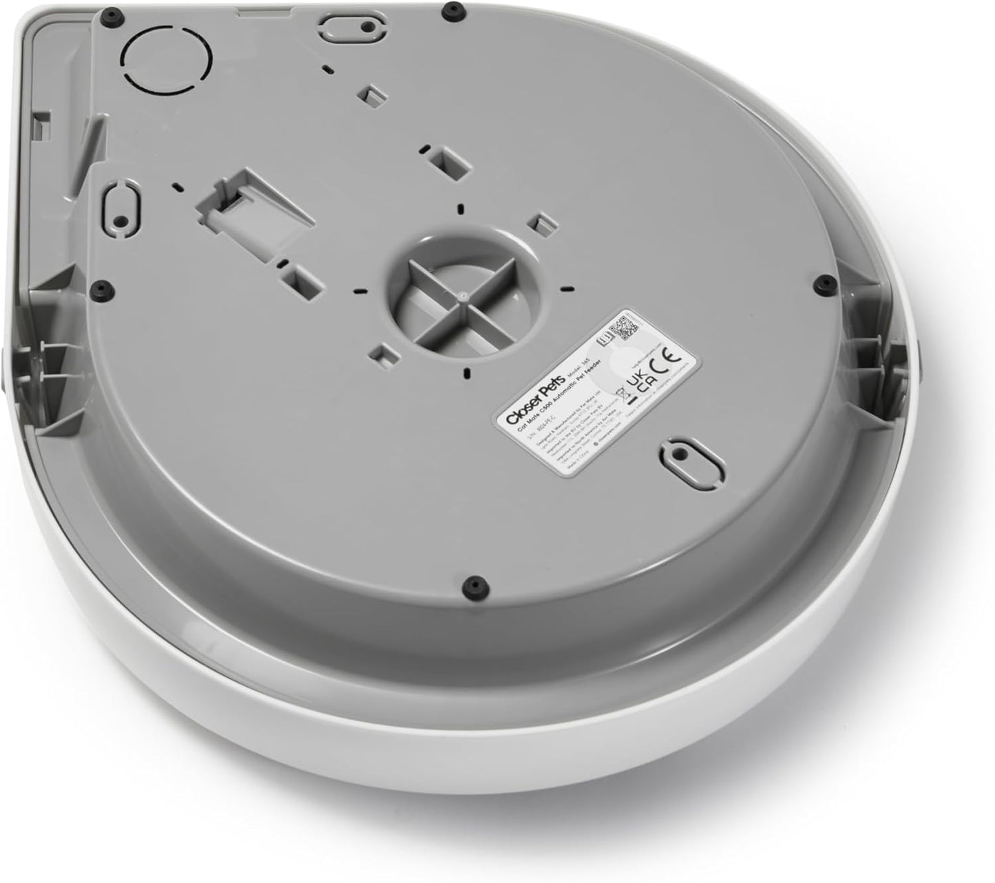 Automatischer Futterautomat mit Timer und Kühlakkus, 5 Näpfen, Grey – 5 Bowl Feeder