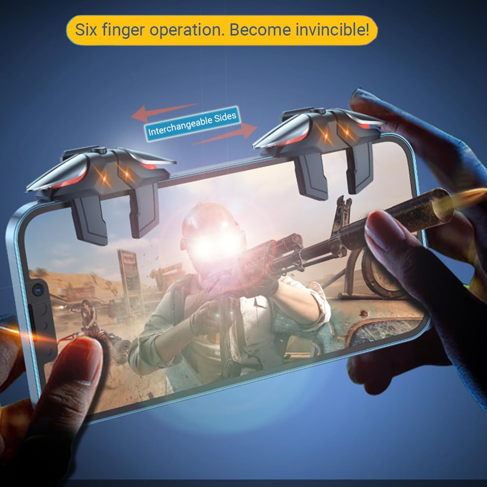 Mobile Controller Trigger für Handyspiele (4 Auslöser)