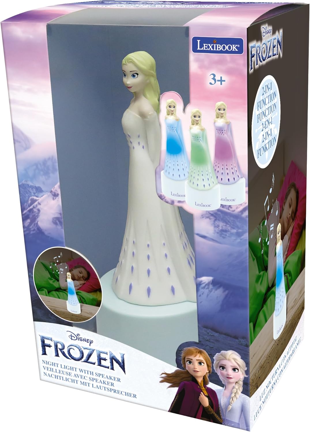 Disney Frozen Lautsprecher mit Nachtlicht, Die Eiskönigin