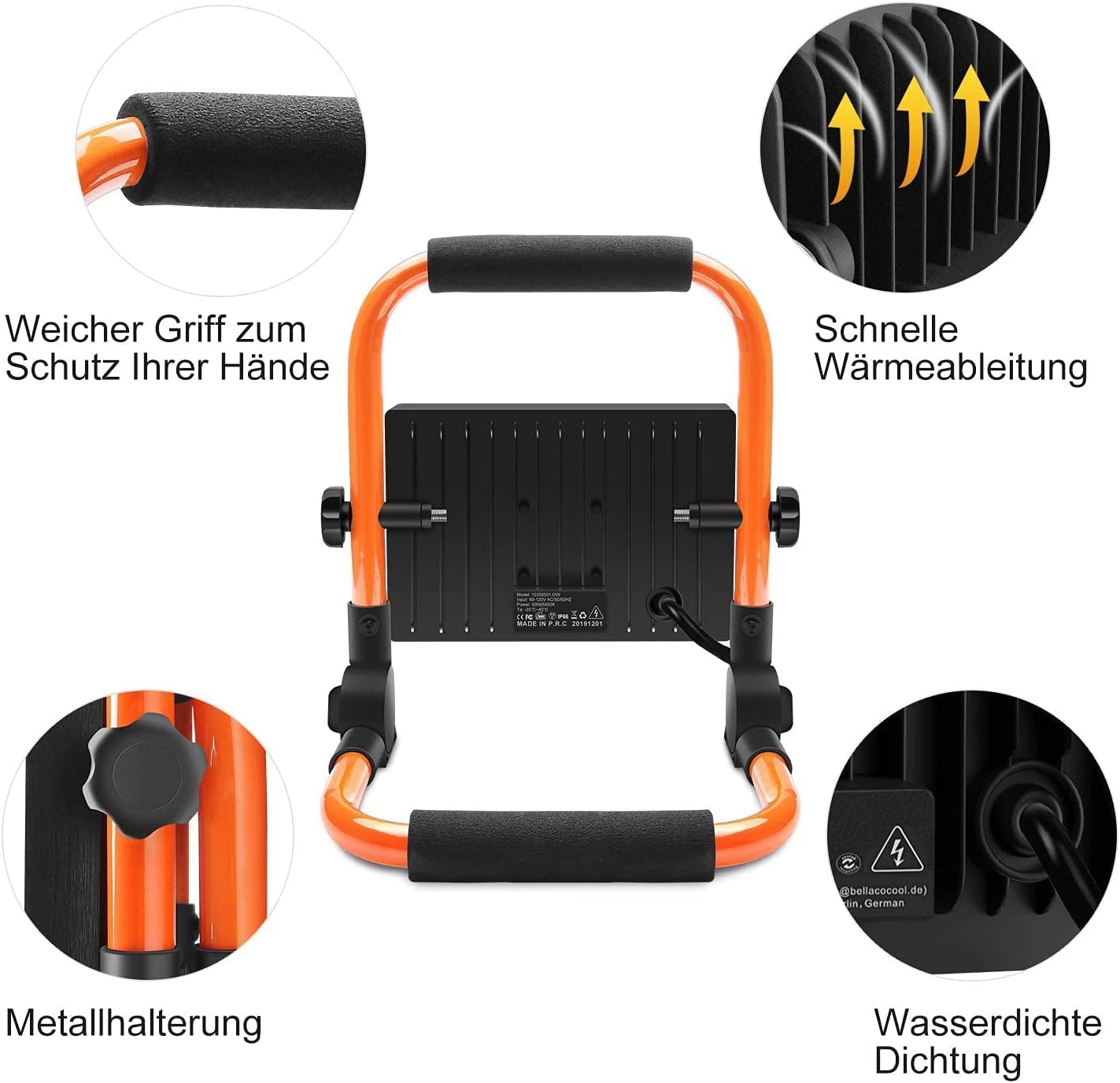 LED Baustrahler, 30W