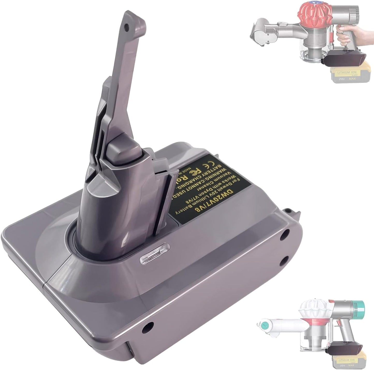 Batterieadapter, DW20V8