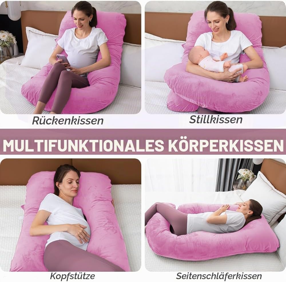Schwangerschafts- und Stillkissen aus Memory-Schaum, Light Purple Memory-Schaum