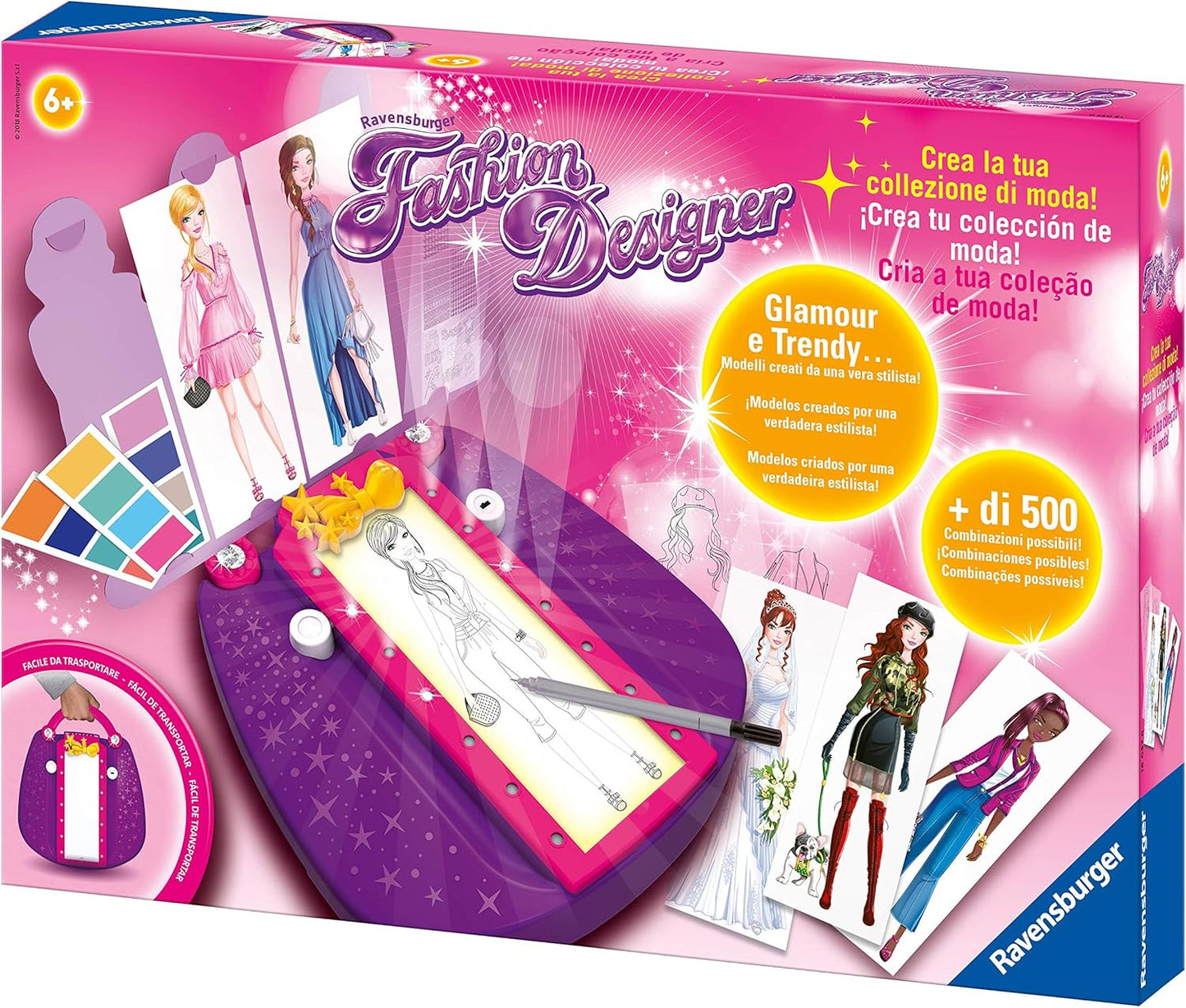 Fashion Designer Kreativspiel ab 6 Jahren, Klassisch