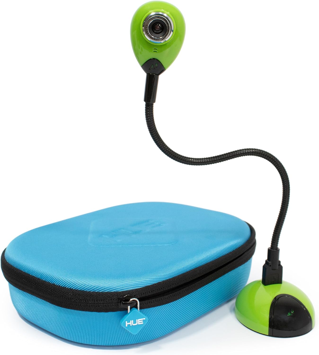 Mobile USB Kamera und Visualizer mit Tragetasche, Kamera in Grün mit Tragetasche