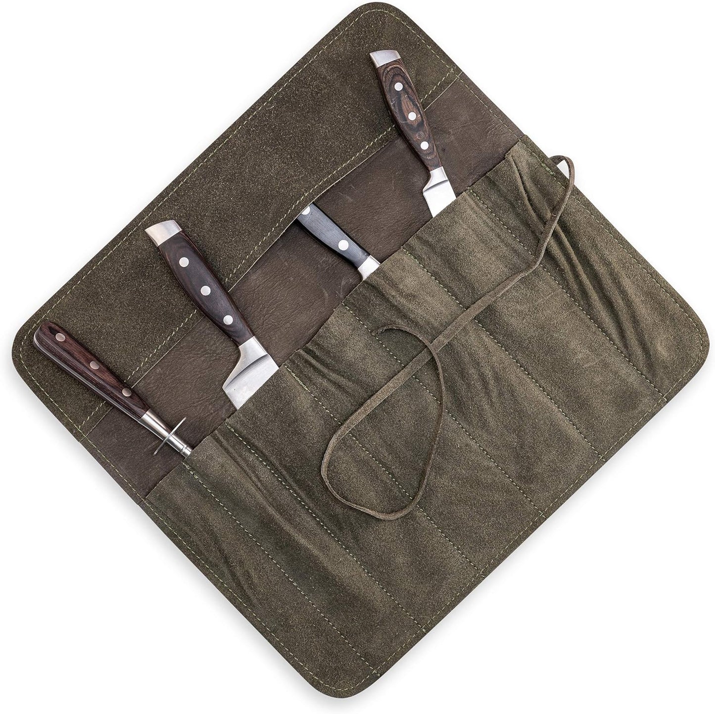 Messertasche Noah, Olive-grün