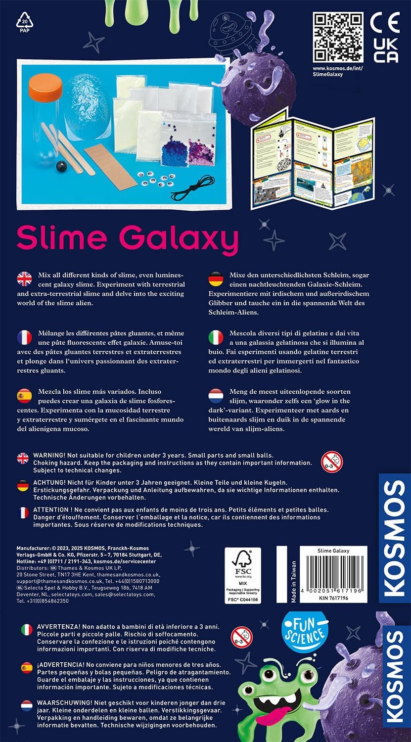 Kosmos-Experiment mit Alien Slime, multilingual_SlimeGalaxy