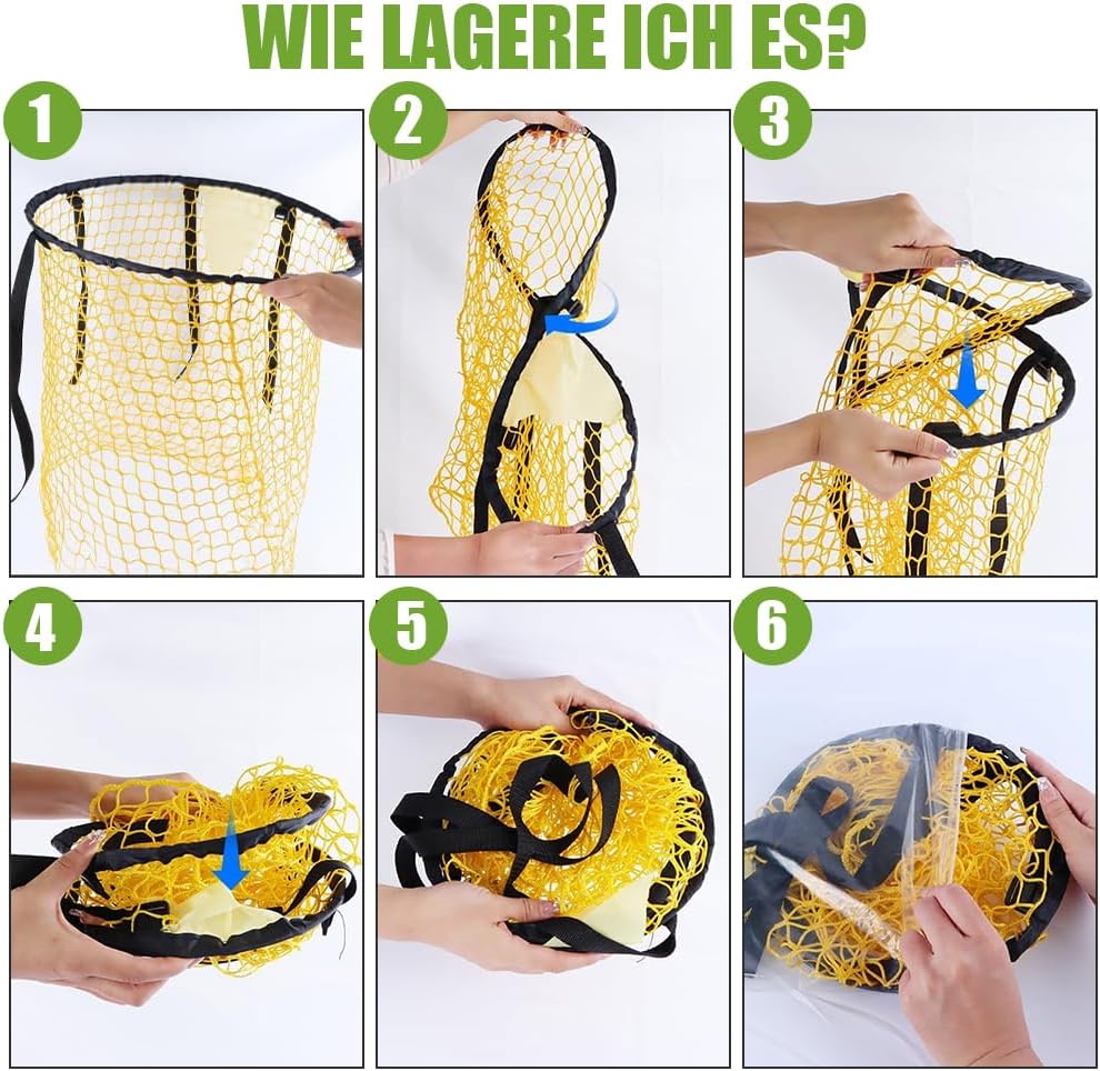 Fussballtor Zielnetz 2er-Set