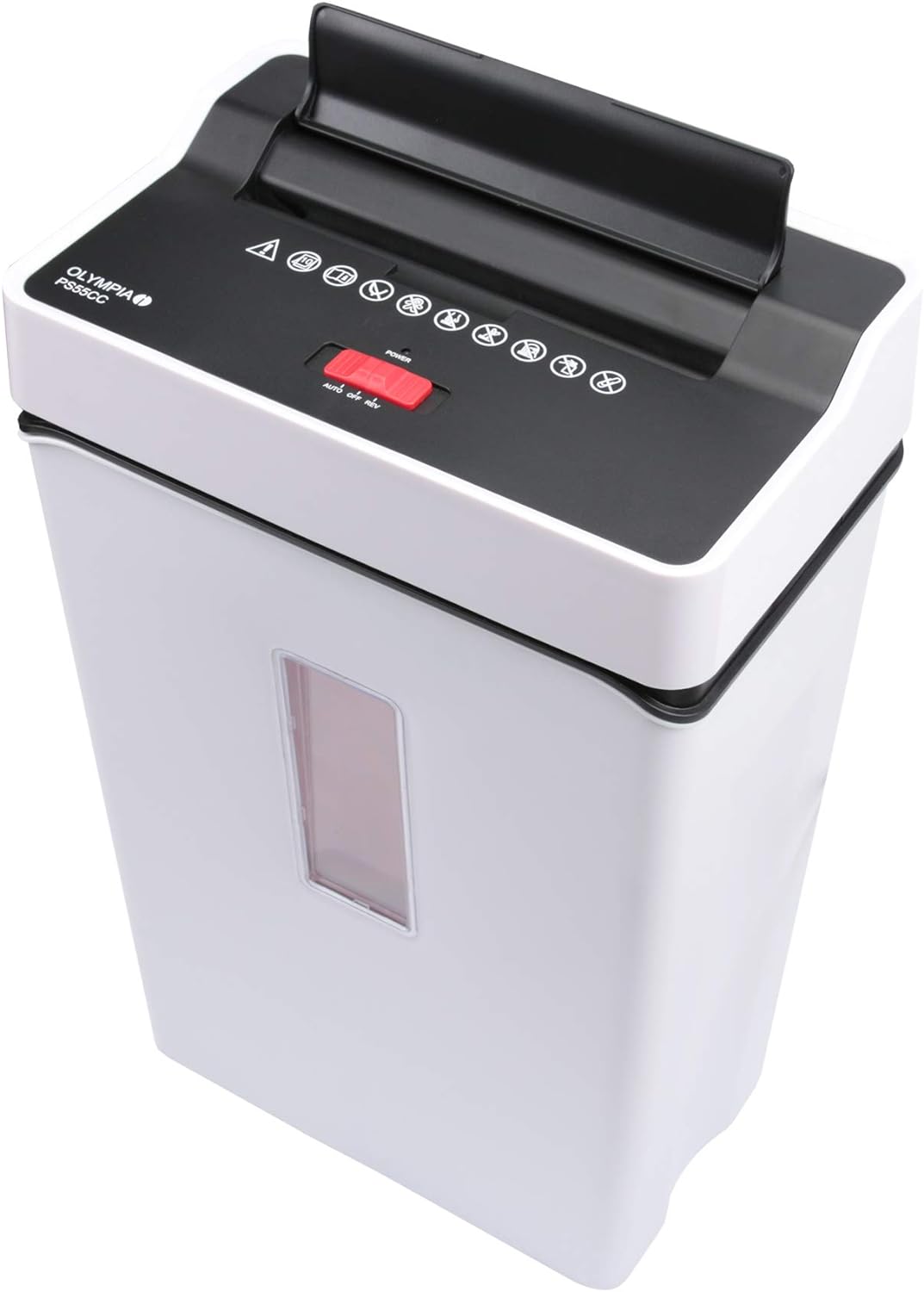 PS 55 CC Aktenvernichter, weiss|Single