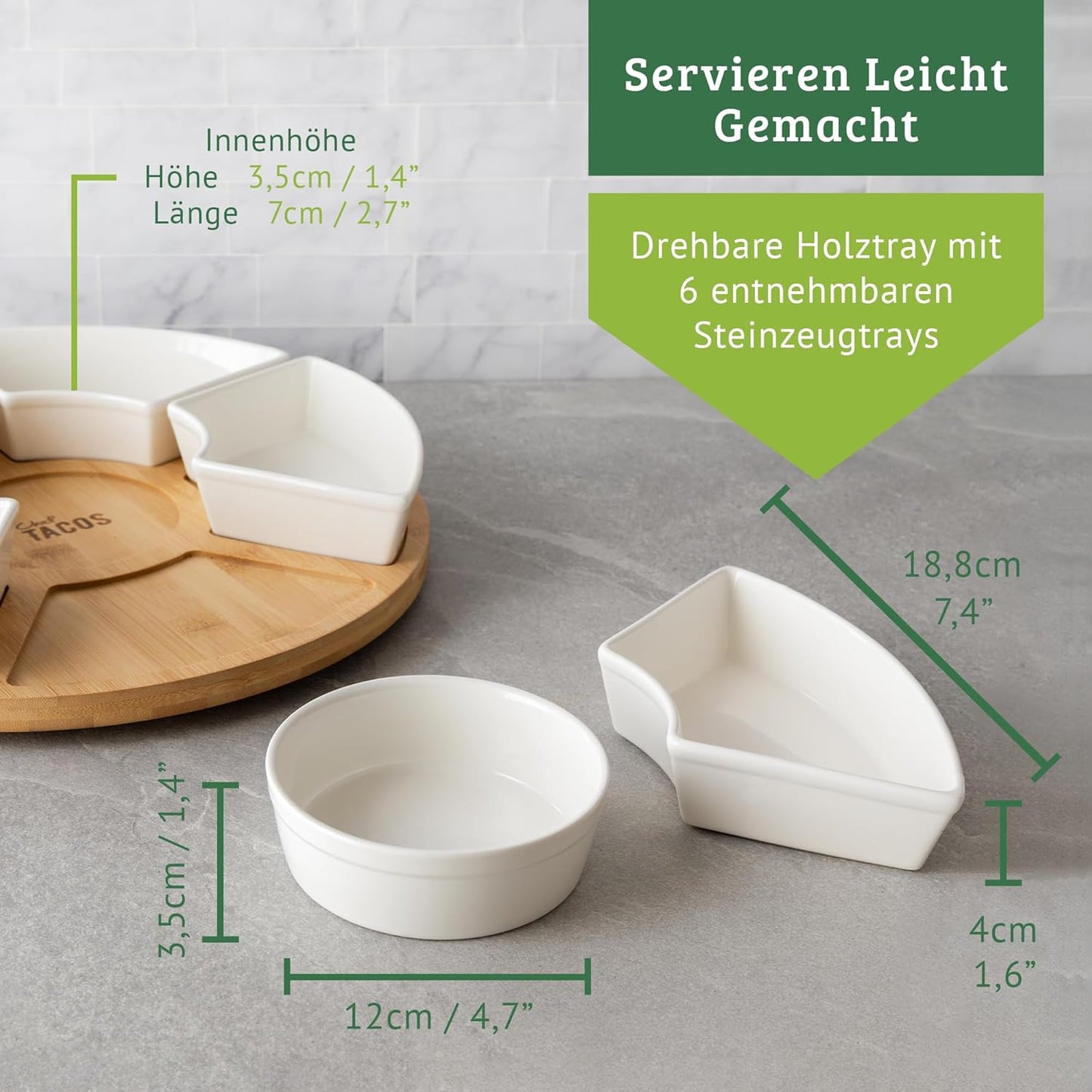 Servierplatte, 33 cm