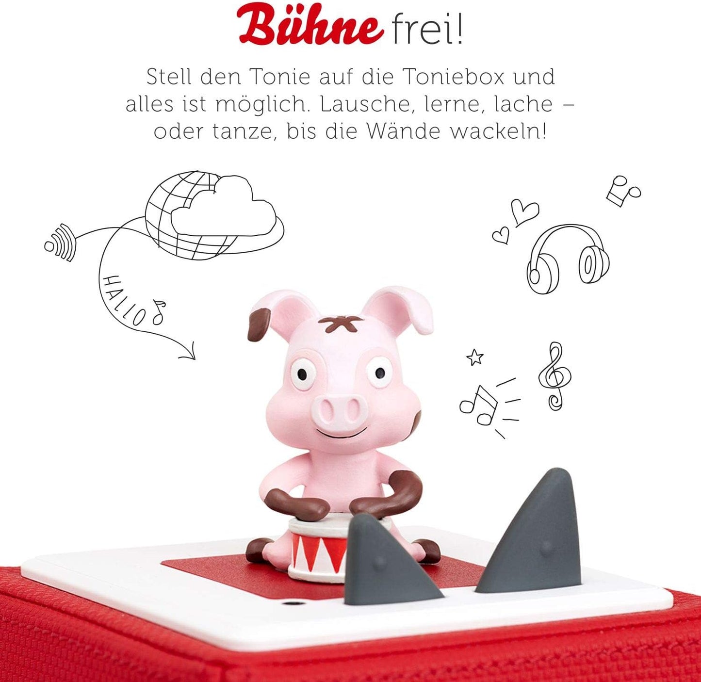 Kinderlieder Hörfigur für Toniebox (30 Titel, 58 Min.), Tierlieder