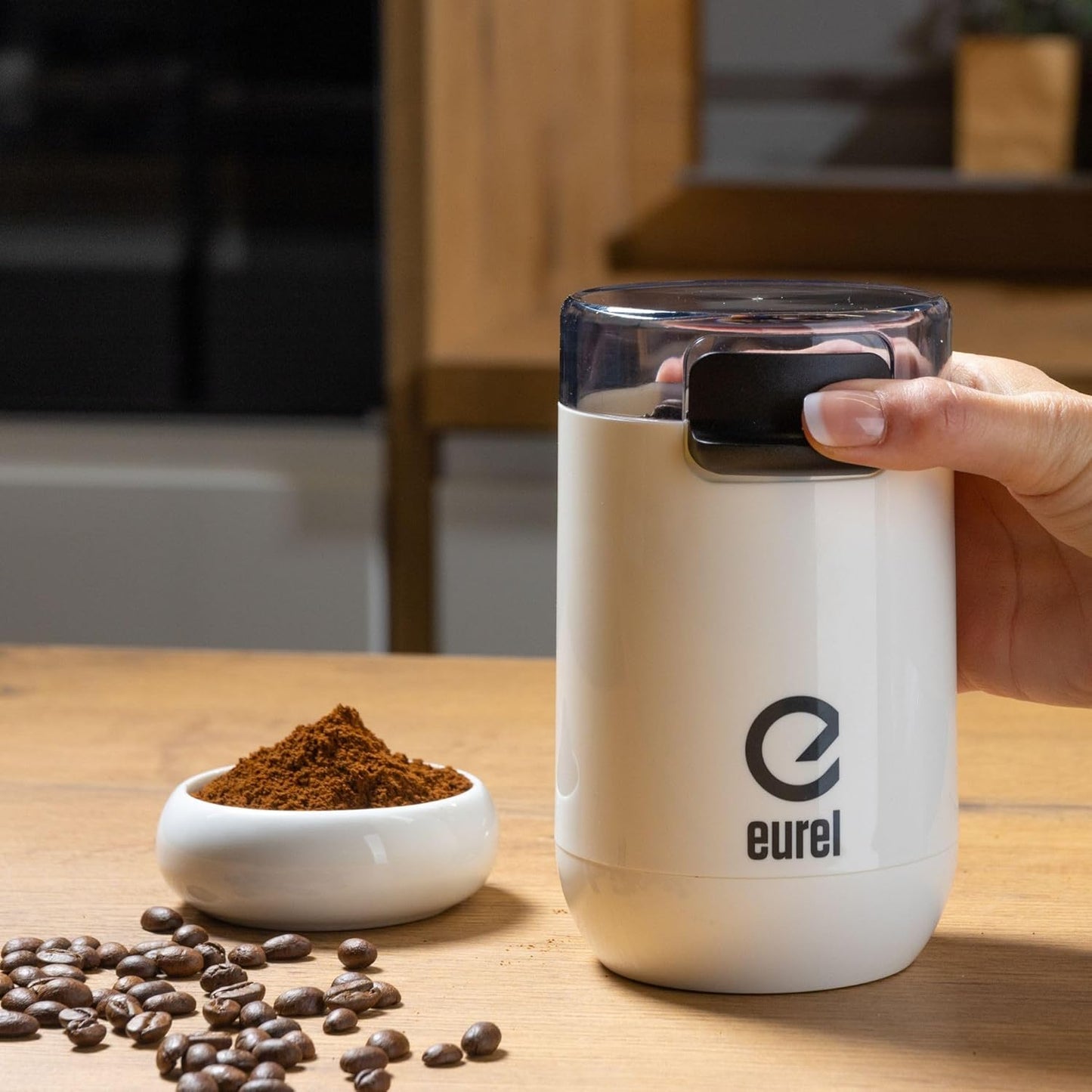 Kaffeemühle KMA, Weiss