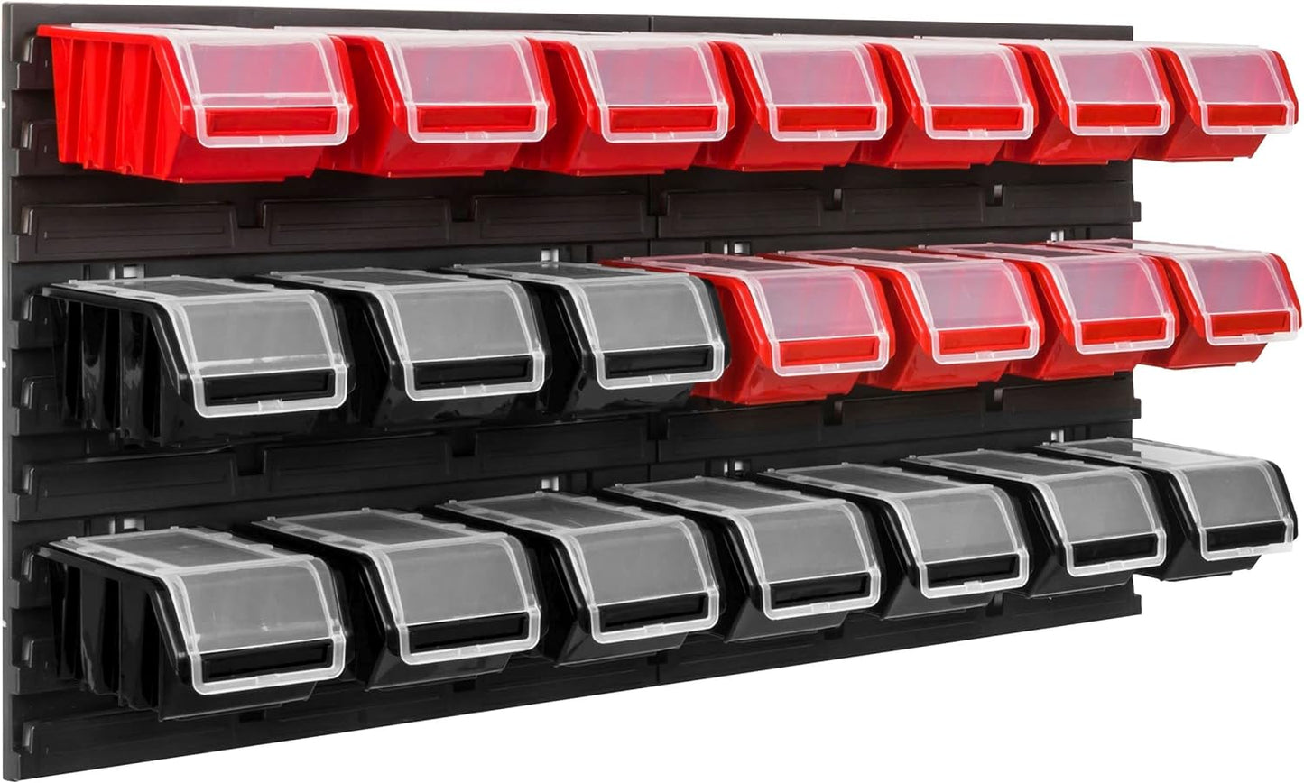 Werkstattregal, Red-black