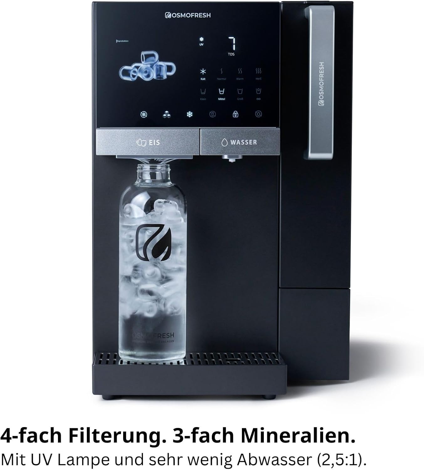 Osmoseanlage mit Eiswürfelmaschine & UV-Filter