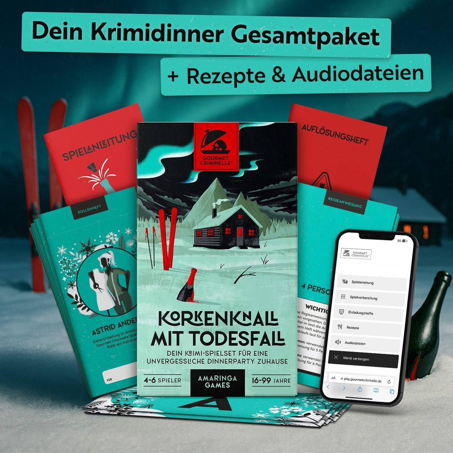 Korkenknall mit Todesfall - Krimidinner