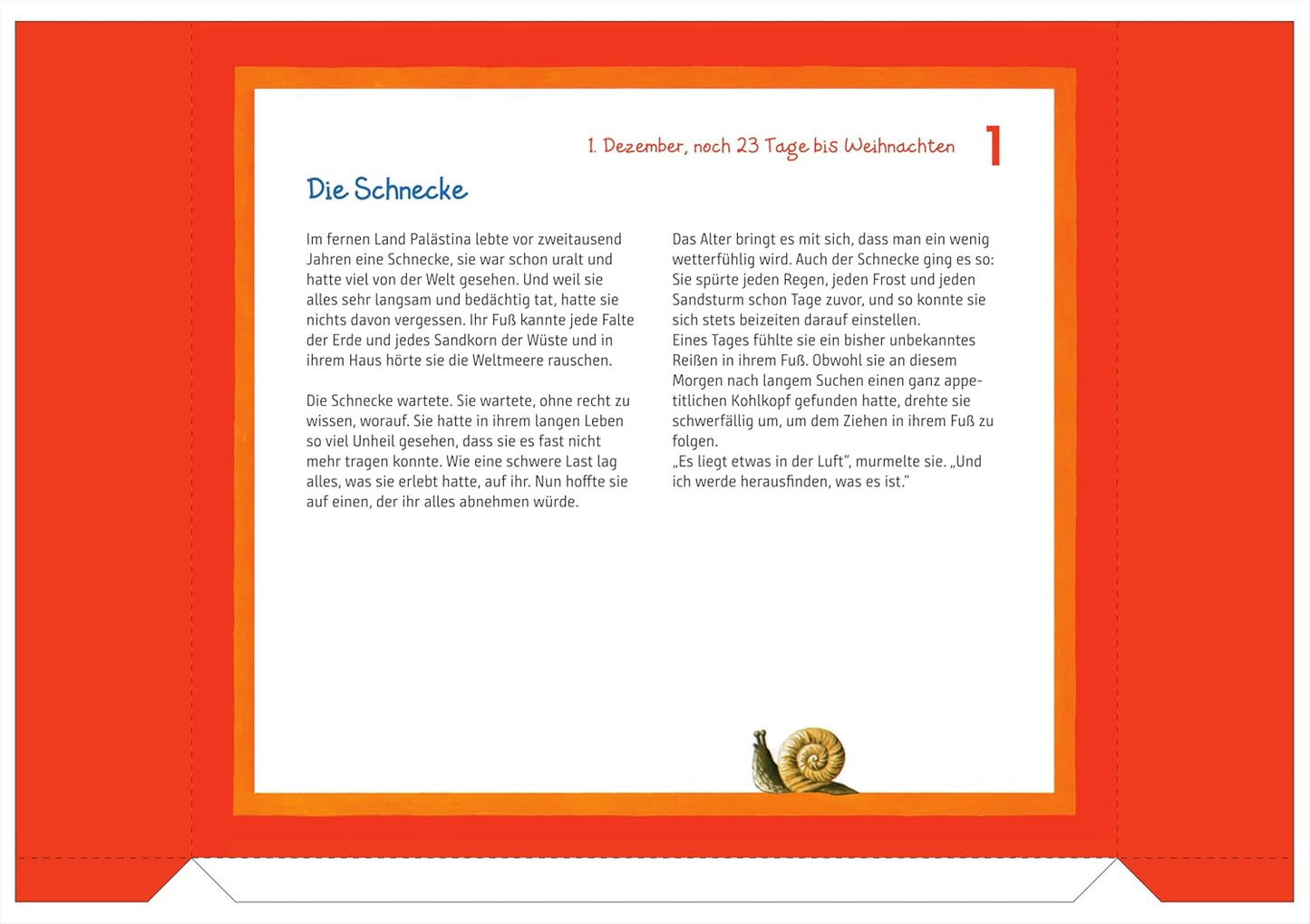 Der weite Weg nach Bethlehem. Ein Adventskalender zum Basteln und Vorlesen, Kalender