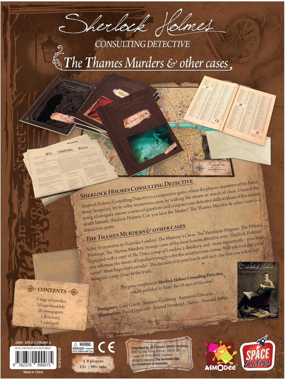 Sherlock Holmes Consulting Detective Spiel