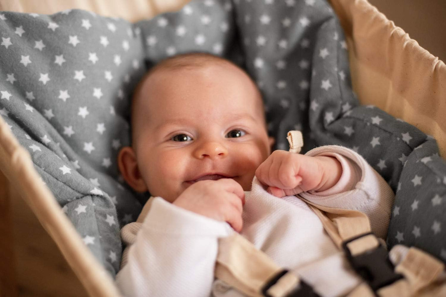 Babyhängematte Koala mit Holzgestell