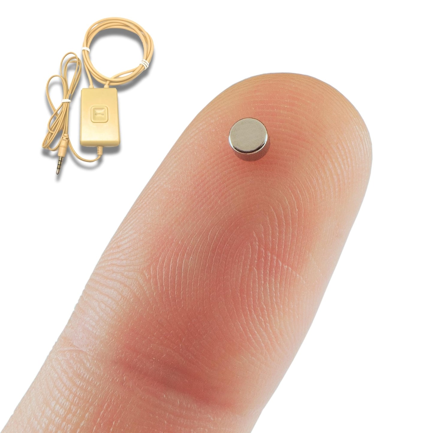Unsichtbarer Spion-Ohrhörer mit Mikrofon, Nano V3, Nano V3