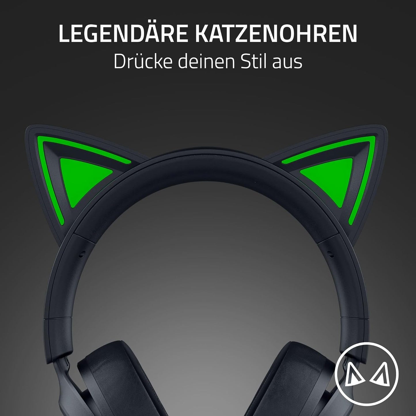 Kraken Kitty V3 X Gaming-Headset, Schwarz Kraken Kitty V3 X