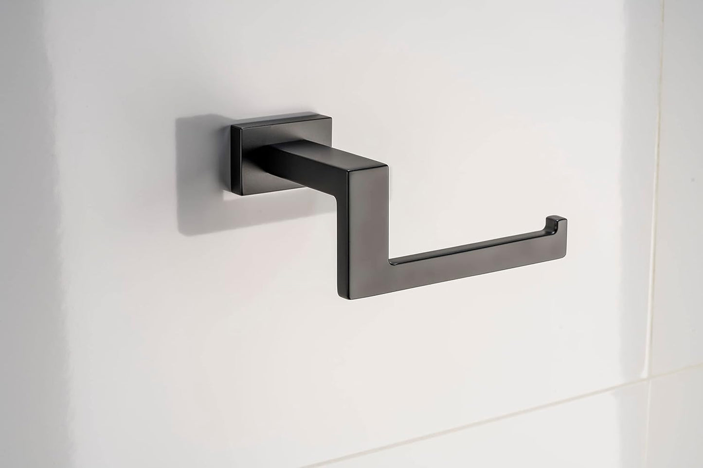 141S1-B Toilettenpapierhalter, Schwarz