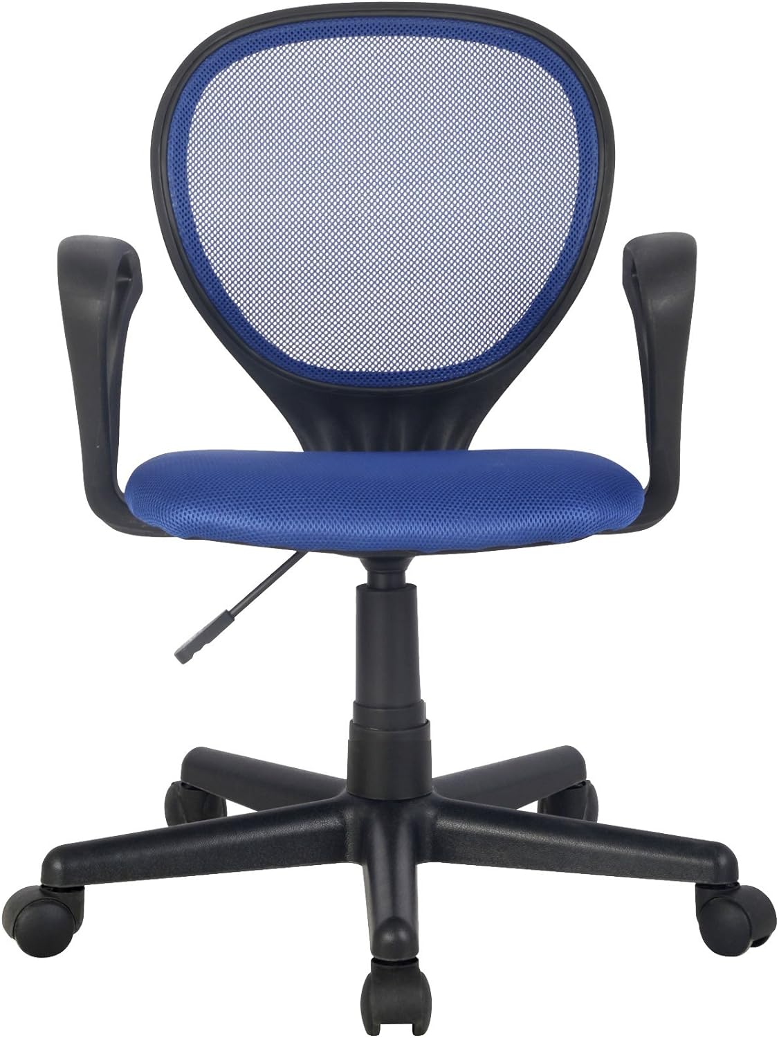 Kinder-Schreibtischstuhl, Blau - Armlehnen