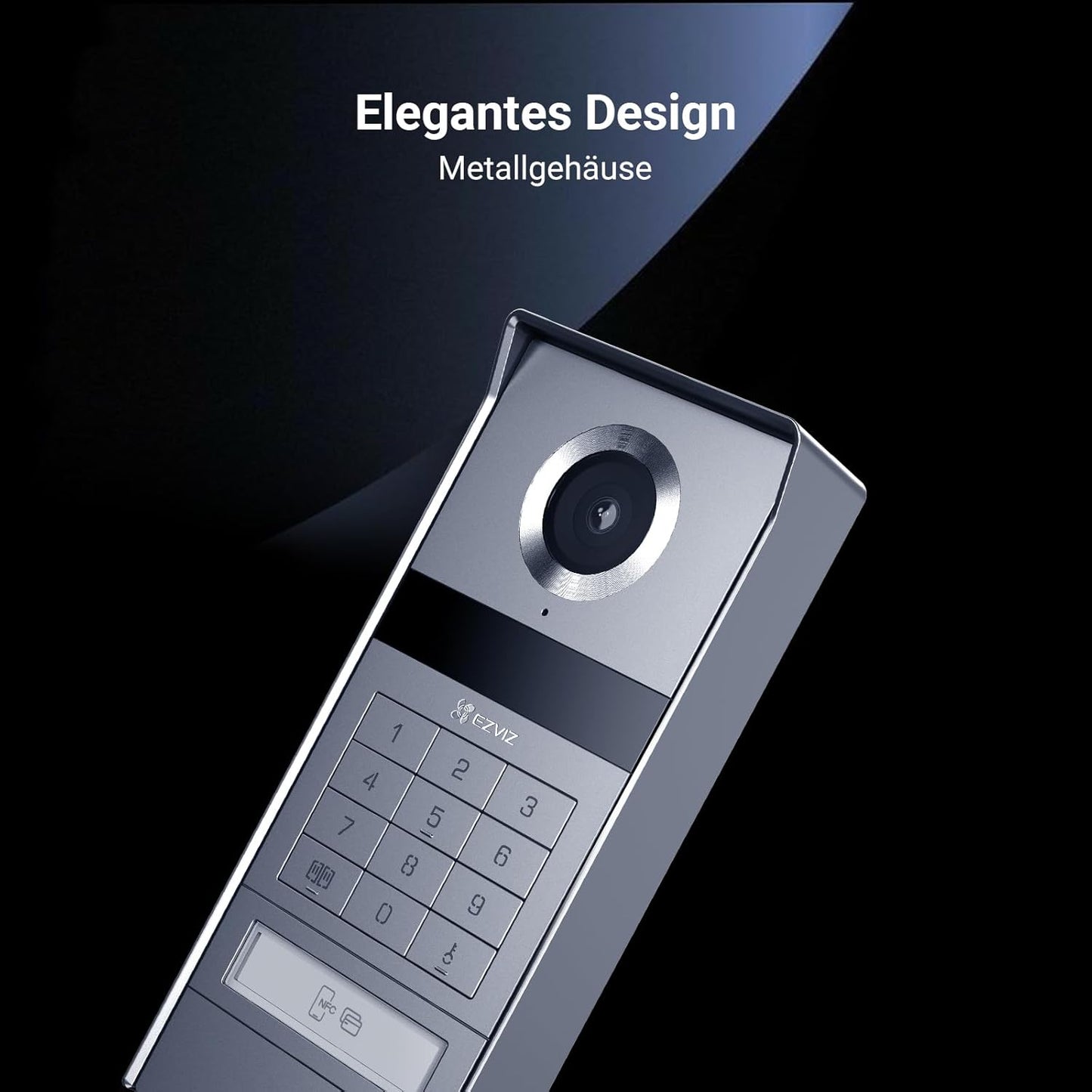 TP9 Pro 4K Türsprechanlage mit Touchscreen-Monitor, Türsprechanlage Tp9 Pro